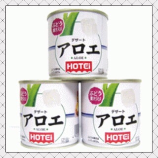 ว่านหางจระเข้ ในน้ำองุ่น (3กระป๋อง/pack) ตรา HOTEi