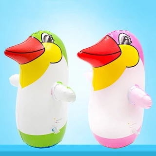 Live ของเล่นเด็ก ตุ๊กตาเพนกวิน PVC แบบเป่าลม 36 ซม. 45 ซม. 70 ซม.