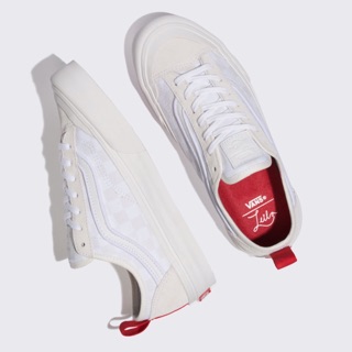 Vans leila rose decon style 36 white outlet sneakers