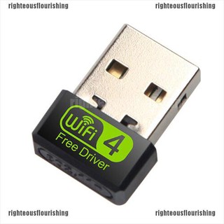 Righteousflouishing อะแดปเตอร์อินเตอร์เน็ตไร้สาย 150 mbps usb ethernet pc wifi ac lan 802.11 dual band 2.4 g / 5