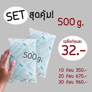 💯Setสุดค้ม‼️ Ice Pack 500g  10 ก้อน 20 ก้อน 30 ก้อน