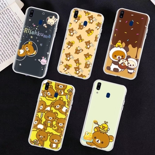 เคสใส ลายริลัคคุมะน่ารัก สําหรับ Samsung Galaxy A20S A20 A80 A70 A50S A10S A70S A50 A30S A30 A10E A10 A20E