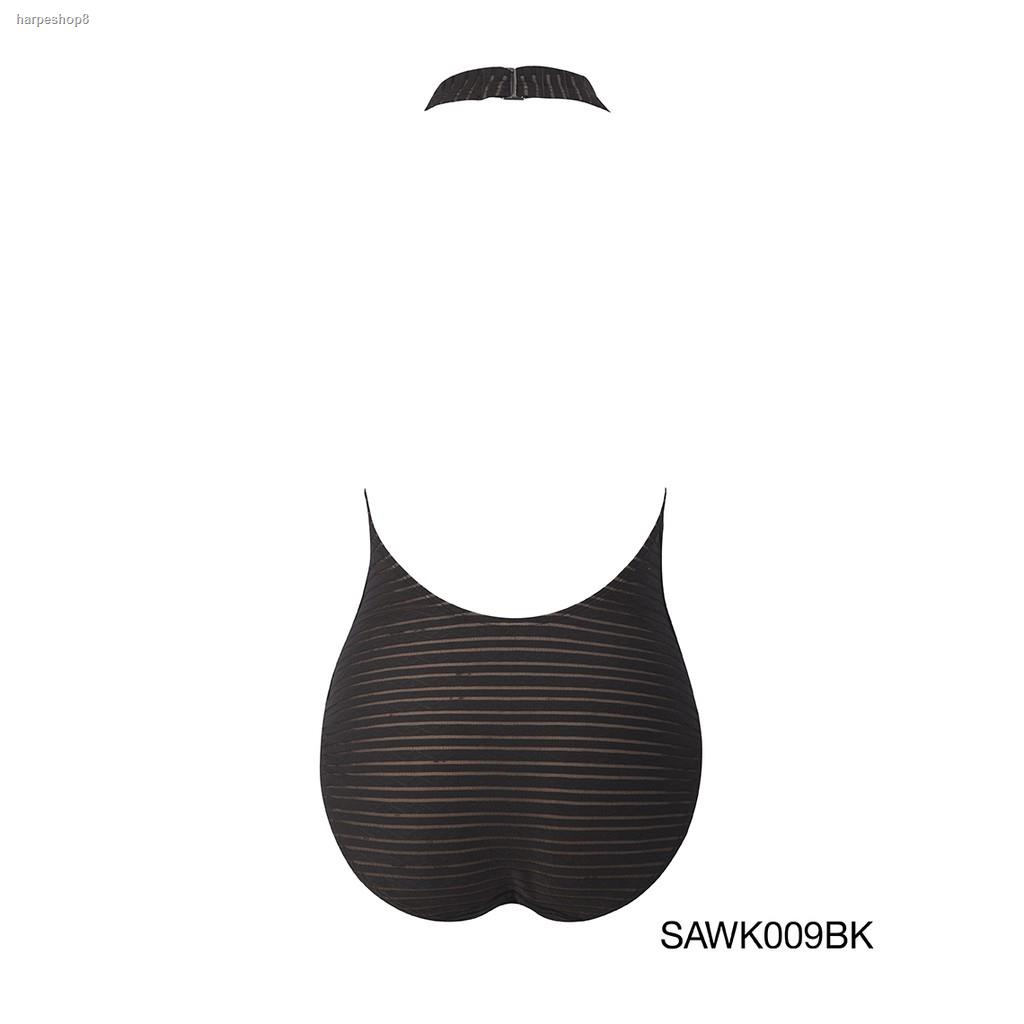 จัดส่งจากกรุงเทพฯ ส่งตรงจุดSabina ชุดว่ายน้ำ Swimwear Collection :Tulum SAWK009BK สีดำ