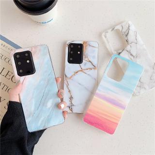 Mable เคท Samsung Galaxy A71 A51 A41 A31 A21s A20s A10s Glossy Soft TPU Case เคสกันกระแทก