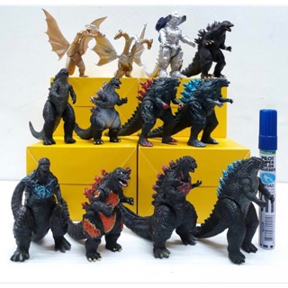 ก๊อดซิลล่างานถุงเซ็ท 12 ตัวสุดคุ้ม Godzilla Figures Set 12