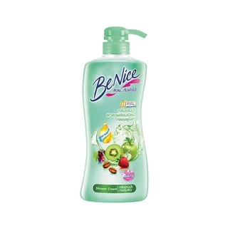 บีไนซ์ ครีมอาบน้ำ กระชับผิว หัวปั๊ม สีเขียว 400 มล. (แพ็คคู่) BENICE PERFECT ELASTIC SHOWER CREAM GREEN 400 ML.