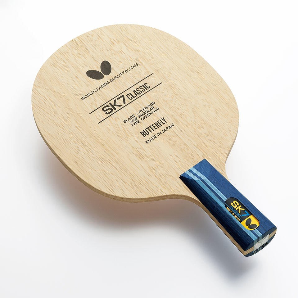 ไม้ปิงปองด้ามจับแบบจีน ยี่ห้อ BUTTERFLY รุ่น SK7 CLASSIC - CS