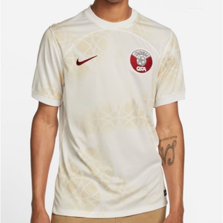 เสื้อกีฬาแขนสั้น ลายทีมฟุตบอล World Cup 2022 2023 Qatarเยือน