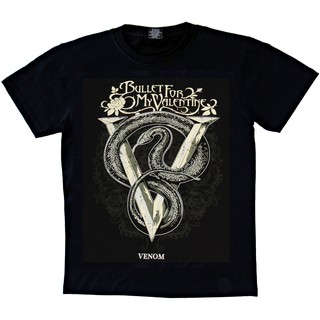 เสื้อวง Bullet For My Valentine Venom Heavy Metal Band T-Shirt