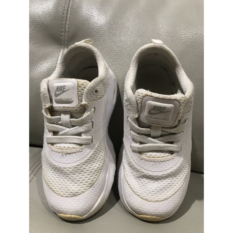 รองเท้าเด็กมือ2 Nike Air Max Thea สีขาว ขนาด 15cm.