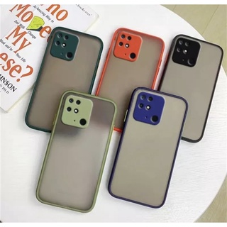 รุ่นใหม่ !!! Case Xiaomi Redmi 10C เคสเสี่ยวมี่ เคสกันกระแทก กันลอยกล้อง ปุ่มสีผิวด้าน ขอบนิ่มหลังขุ่น Redmi10C