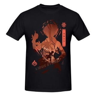 เสื้อยืด พิมพ์ลายกราฟิก Bennett Genshin Impact Games สําหรับผู้ชาย