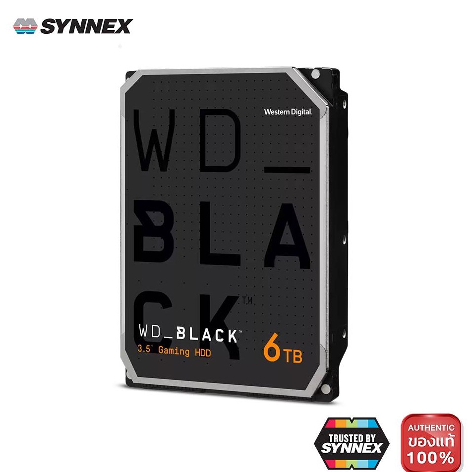 HDD WD 6TB BLACK 7200RPM Model : WD6003FZBX-5YEAR