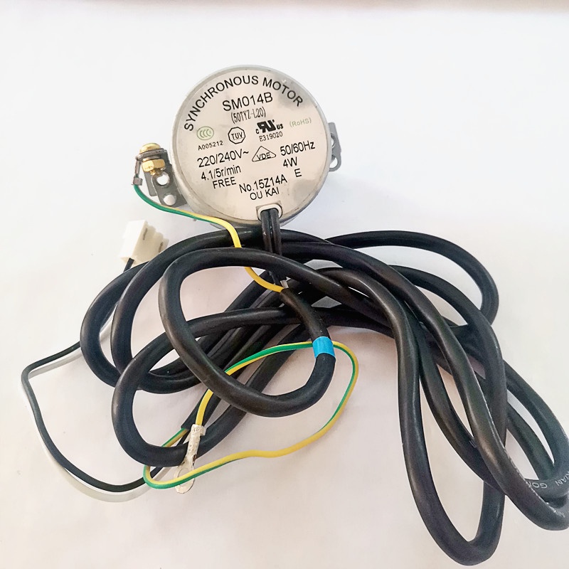 เหมาะสําหรับเครื่องปรับอากาศ Midea ซ้ายขวากวาดลม Swing Blade Synchronization มอเตอร์มอเตอร์ SM014B (