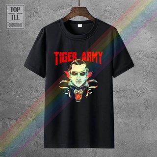 T-shirt  ใหม่ เสื้อยืด ผ้าฝ้าย 100% พิมพ์ลาย Army Vampire Vampira Rock Band LHZYS-5XL