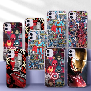 เคสโทรศัพท์มือถือนิ่ม ลาย Deadpool Iron Avengers สําหรับ OPPO A55 A54 A94 F19 PRO A94 A95 F19 PRO PLUS Reno 5 Lite 5F 5Z 6Z 5G 5 105C