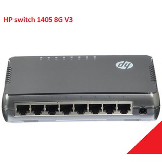 Switch HPE 1405 8G v3 (P/N. JH408A) 8 Port RJ-45 สวิตช์ hp hub