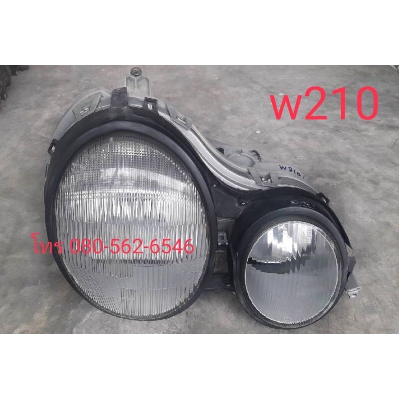 ของเเท้!! ไฟหน้า benz w210 ไฟหน้าe230  ไฟหน้าe280