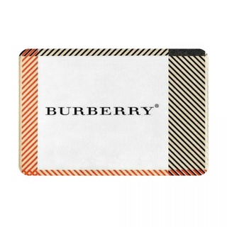 Burberry พร้อมส่ง พรมเช็ดเท้า ผ้าสักหลาด กันลื่น ดูดซับน้ํา แห้งเร็ว 16x24 นิ้ว สําหรับห้องน้ํา