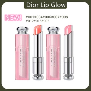 [พร้อมส่งแท้💋] Dior Addict Lip Glow ดิออร์ ลิปบาล์มบำรุงริมฝีปากเนื้อนุ่ม ขนาดปกติ #001#004#006#007#008#012#015#025