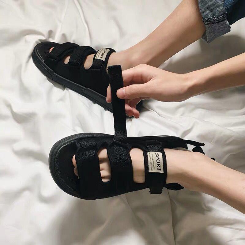 ⚡พร้อมส่ง⚡รองเท้าแตะผู้ชาย  การออกแบบตีนตุ๊กแก  กันน้ำ ถอดได้39-46 รองเท้าแตะผู้หญิง