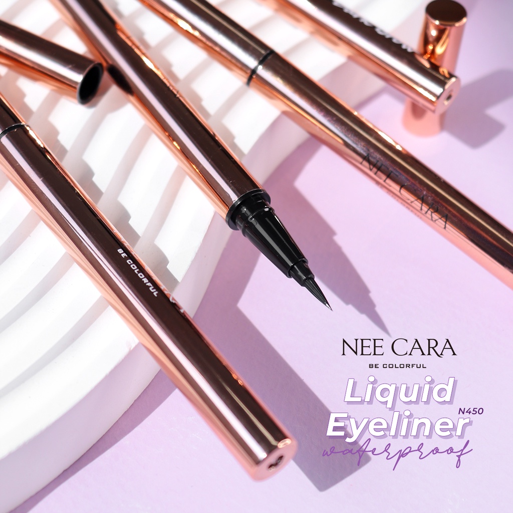 N450 NEE CARA BE COLORFUL LIQUID EYELINER นีคารา บี คัลเลอร์ฟูล ลิควิด อายไลเนอร์ อายเมจิก - รูปที่ 4