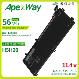 Apexway H5H20 6GTPY new Laptop Battery For DELL XPS 15 9560 9570 15-9560-D1845 Precision M5520 5530 62MJV 05041C 5D91C M