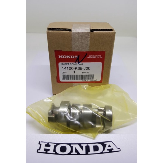 เพลาลูกเบี้ยว Click125i/2(K60)/PCX150E(ปี2012-2014) แท้ศูนย์ (14100-K35-J00)