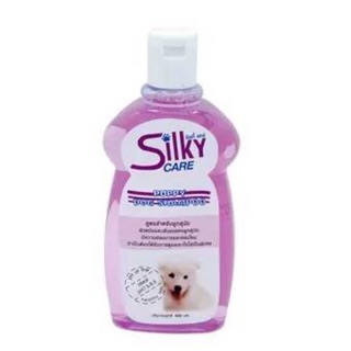 Silky Care Puppy Dog 400 ml ซิลกี้ แคร์ แชมพูสูตรสำหรับลูกสุนัข 400 มล.