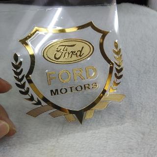 สติกเกอร์ตราสัญลักษณ์ Ford 5.5x5.5 ซม. สําหรับติดตกแต่งรถยนต์ ประตู หน้าต่าง 1 ชิ้น