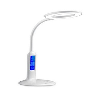 โคมไฟอ่านหนังสือ ไฟอ่านหนังสือ LED LA-M328B CARINI ABS MODERN ขาว โคมไฟ โคมไฟและหลอดไฟ DESK LAMP LED LA-M328B CARINI ABS