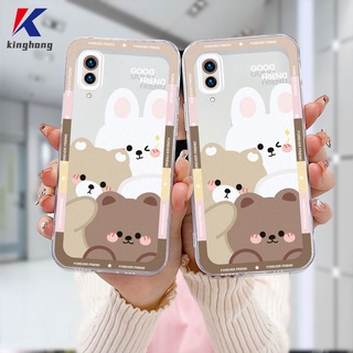 เคสโทรศัพท์มือถือแบบนิ่ม Tpu ลายการ์ตูนน่ารัก สําหรับ VIVO Y20 Y15S Y91C Y21 2021 Y21A Y21T Y12S Y12 Y30 Y21S Y20S Y12i V21 V23E Y75 T1 Y55 Y75 Y16  Y91 Y30i Y93 Y95 Y15 Y17 Y50 Y53S Y51 2020 Y51A Y33T Y10 Y33S Y1S Y11 Y31