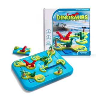 T.P. TOYS DINOSOUR Red and Green เกมส์ประลองปัญญา Logic game 80 ด่าน เล่นได้ 1 คน