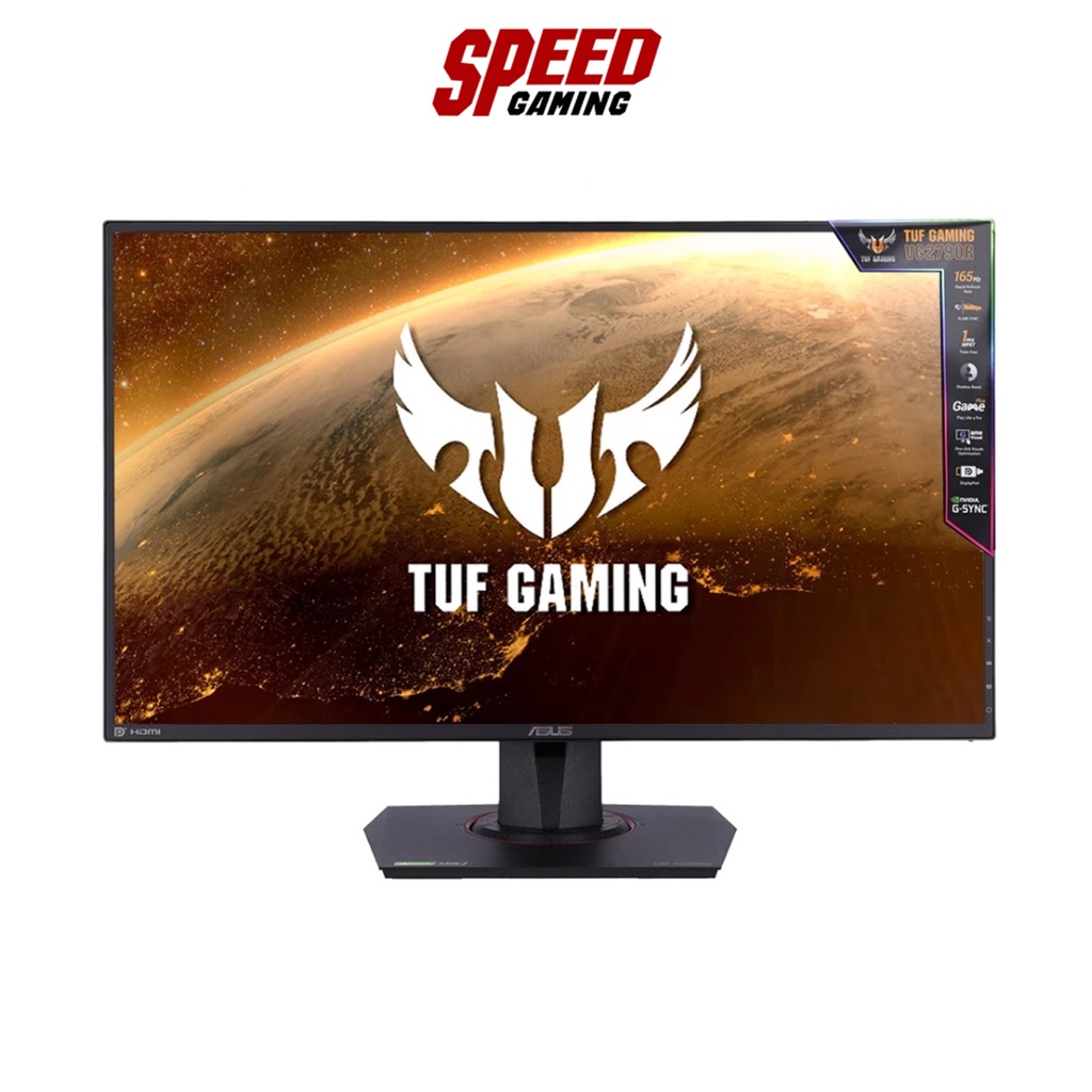ASUS (จอมอนิเตอร์) MONITOR VG279QR - 27" IPS SPEAKERS 165Hz G-SYNC-COM By Speed Gaming
