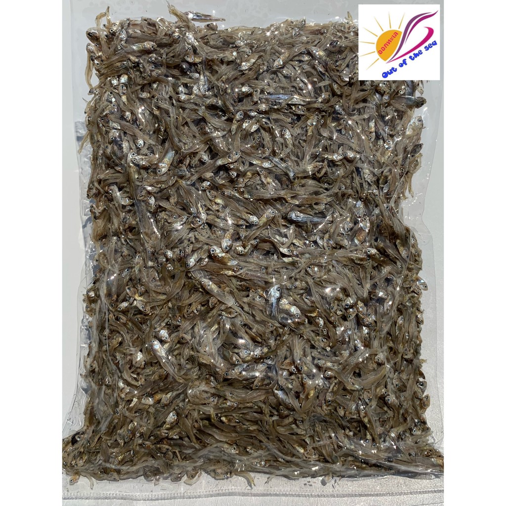 ปลามะลิตากแห้ง   ปลากะตักทะเล แพ็คสูญญากาศ 500 กรัม x 2
