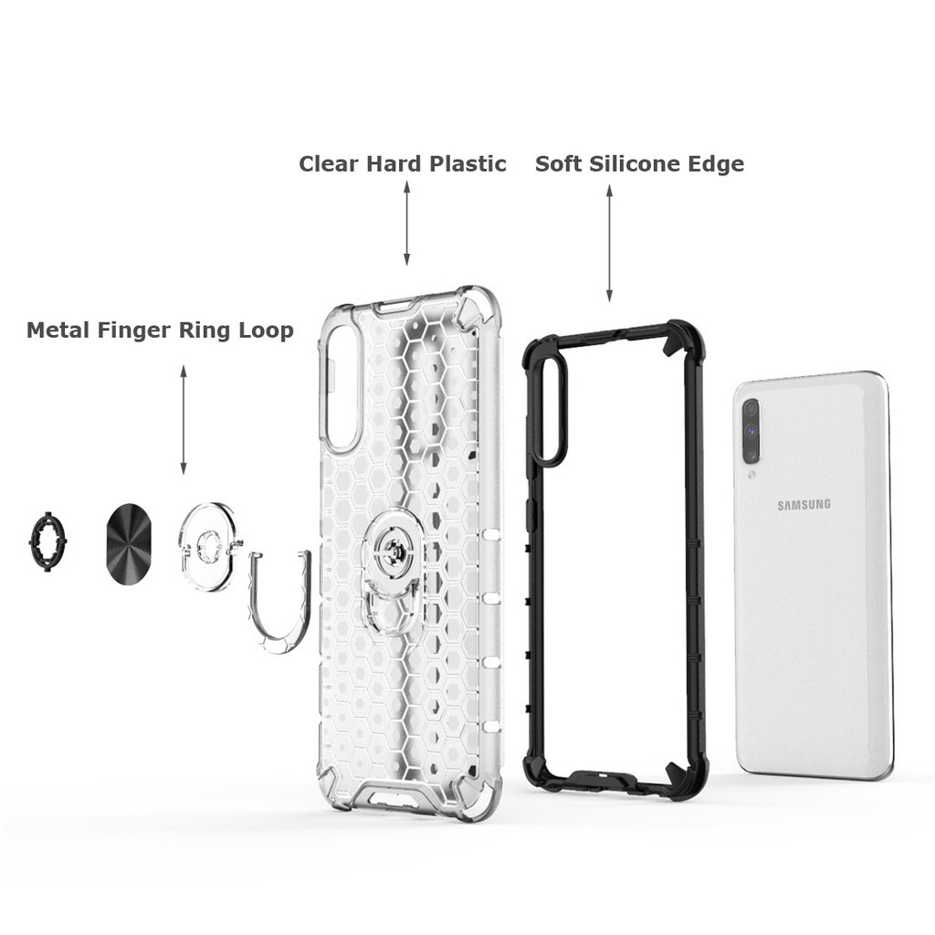 Samsung Galaxy A10 A10s A20s A30 A50 A70 Case Clear Hard Cover Casing