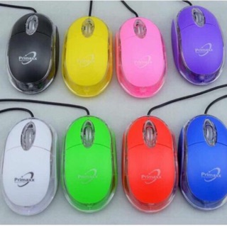 Mouse Primaxx รุ่น WS-MS-906 USB เมาส์คุณภาพดี สีสันสดใส ราคาประหยัด