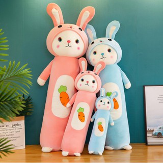 ตุ๊กตาหมอนข้าง Rabbit น่ารัก นุ่มนิ่ม กระต่าย2สี