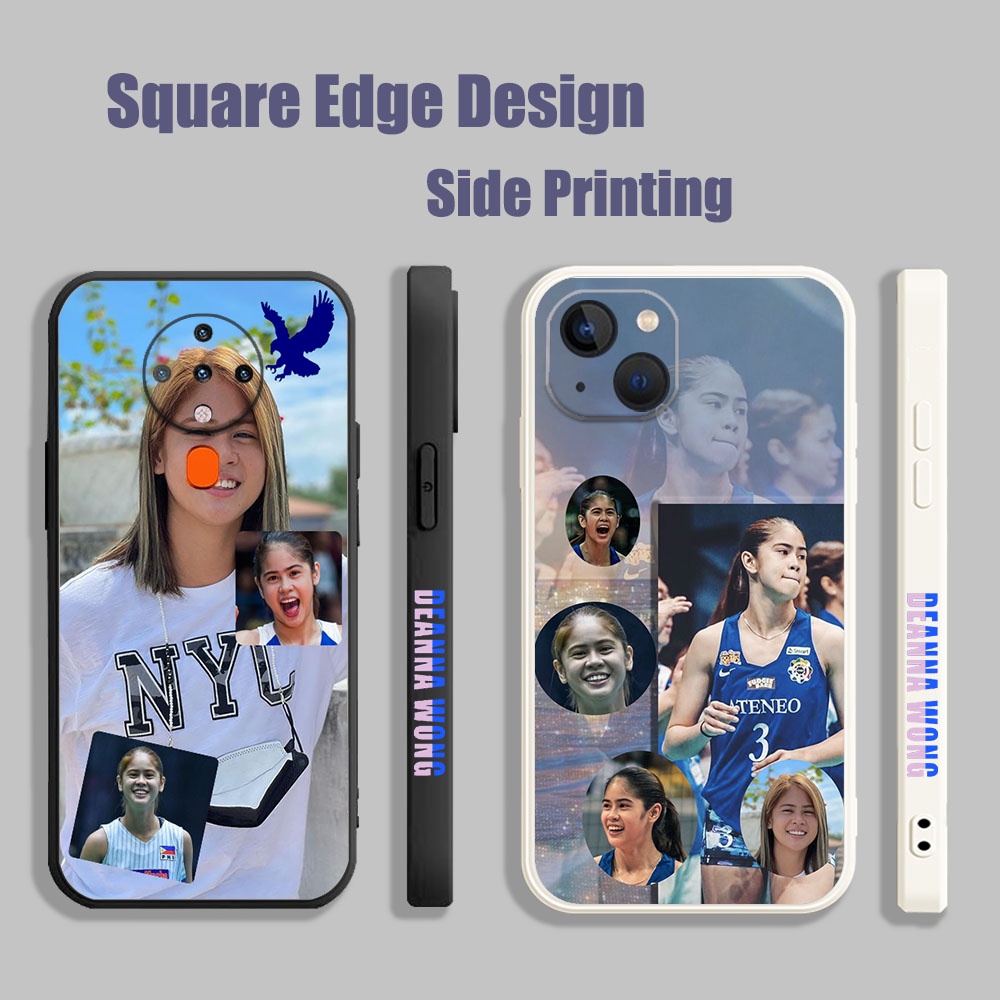 Deanna Wong Ateneo Lady Eagles BAG63 สําหรับ Redmi 9A 9C หมายเหตุ 8 10 10s 4G 5G เคสโทรศัพท์สแควร์ขอ