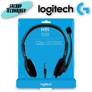 Headset LOGITECH Stereo (H111) Black