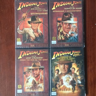 Indiana Jones 1-4 (DVD)/ขุมทรัพย์สุดขอบฟ้า ภาค 1-4 (ดีวีดีซับไทย)