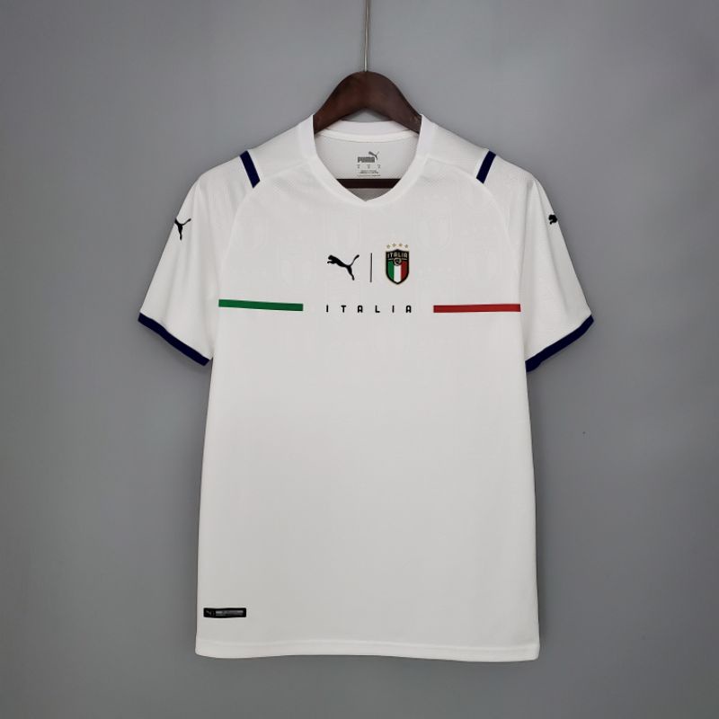 ส่งฟรี [เสื้อเปล่า,L]เสื้อทีมชาติอิตาลี Italy away AAA เสื้อฟุตบอลเกรดแฟนบอล 2021