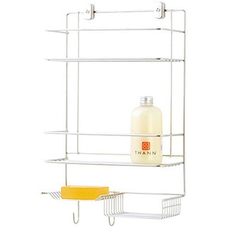 ชั้นวาง ชั้นแขวนติดผนัง 3 ชั้น ZIM P109A สเตนเลสBATH RACK 3 TIERS ZIM P109A STAINLESS