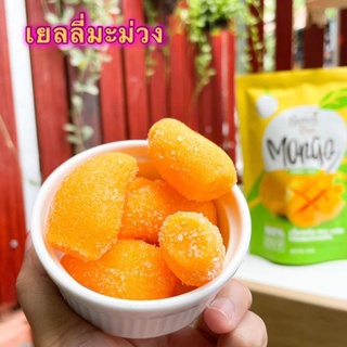 มาใหม่🥭💯 เยลลี่มะม่วง ปกติห่อละ 35 จอยขายเพียง 3 ห่อ 100 บาท เคี้ยวเพลิน หนุบหนับ อร่อยได้รสชาติและประโยชน์จากมะม่วงแท้ๆ