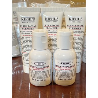 พร้อมส่ง! Kiehl’s Ultra Facial Cleanser/Toner/Cream ขนาดพกพา