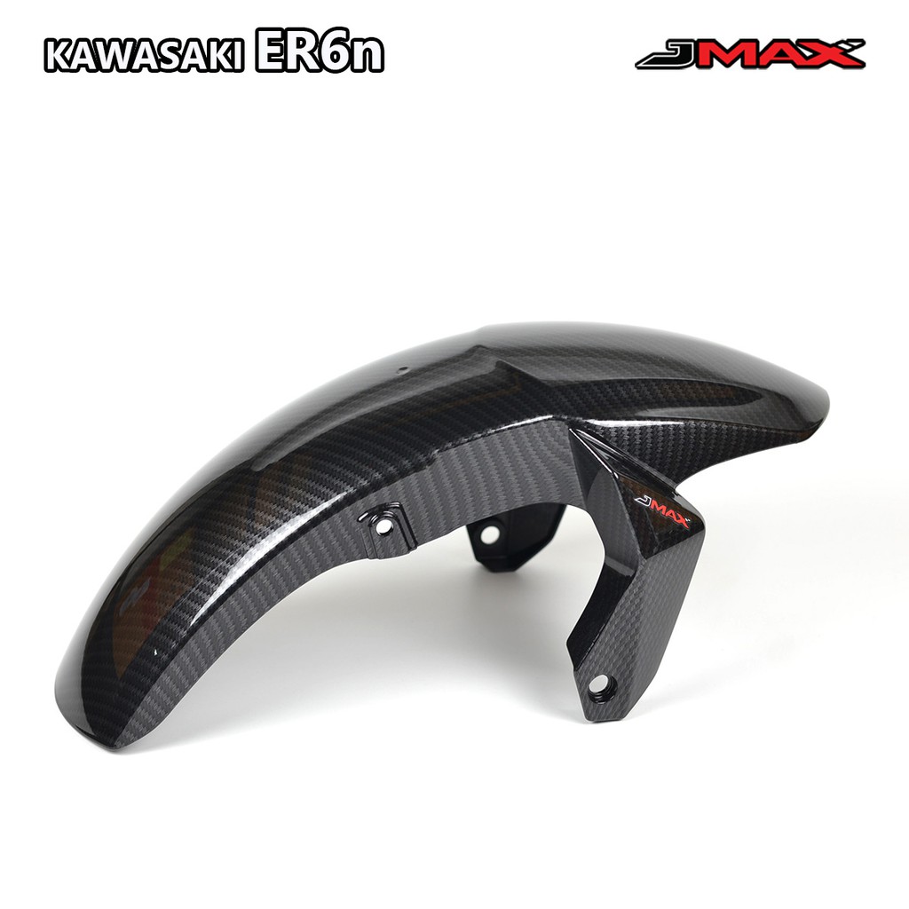 บังโคลนหน้า ตรงรุ่น Kawasaki ER6n / Ninja 650 ลายฟิล์มคาร์บอน 6D