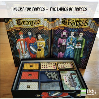 Tidy Insert สำหรับ Troyes + The Ladies of Troyes