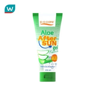 PO Care พีโอ แคร์ อโล อาฟเทอร์ ซัน เจล เฟส บอดี้ 170 มล.