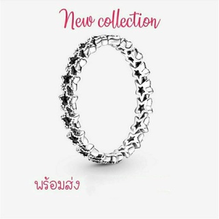 Pandora  silver ring แหวนดาว