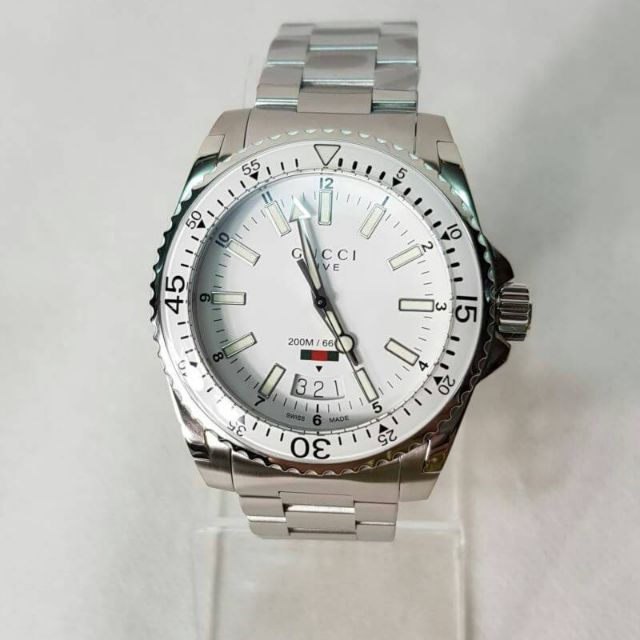 Gucci Dive Stainless Steel Bracelet Watch YA136302